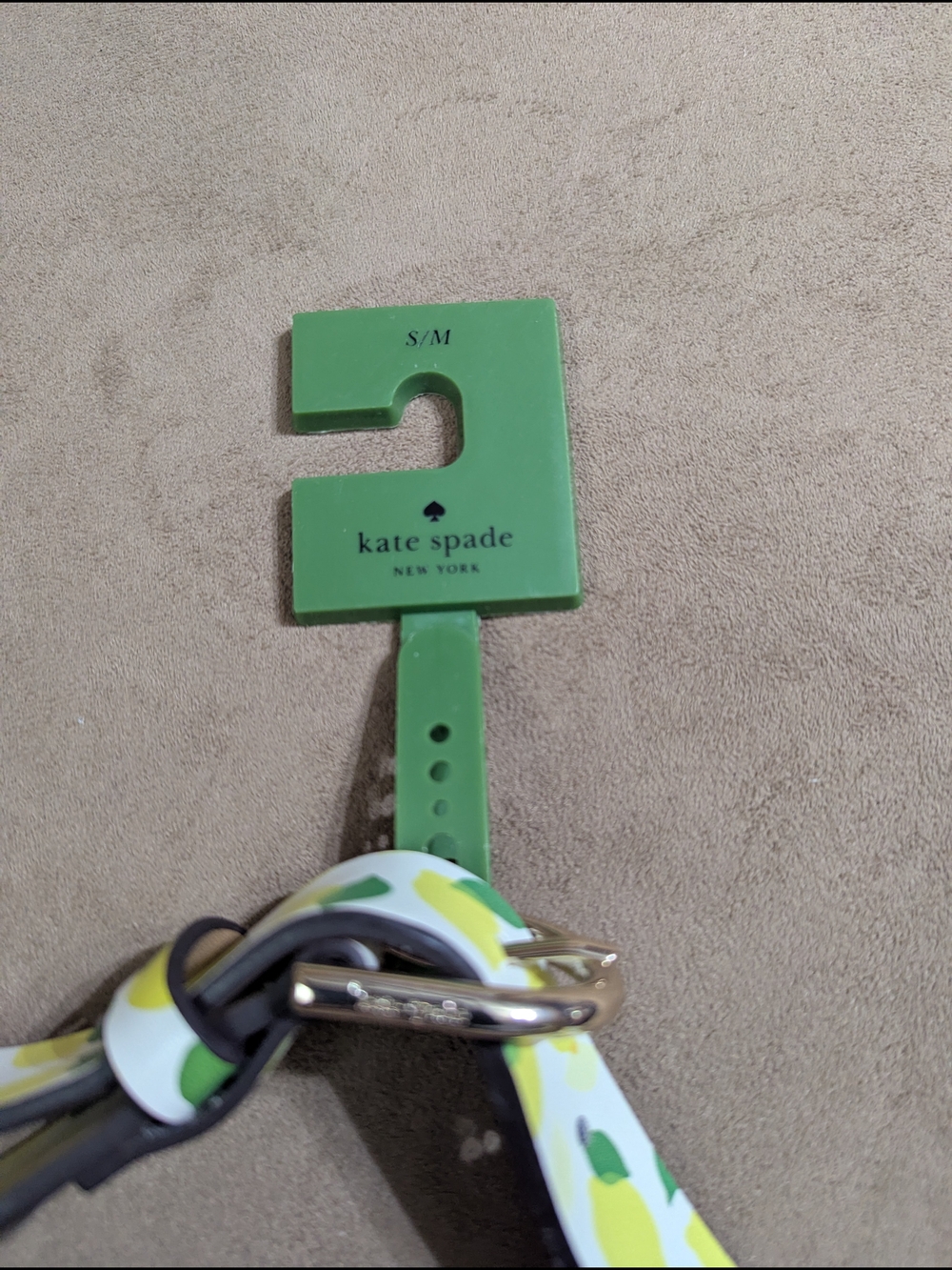 Kate Spade White Lemon Print Belt Bag with Green Leaves - Picture 7 of 10